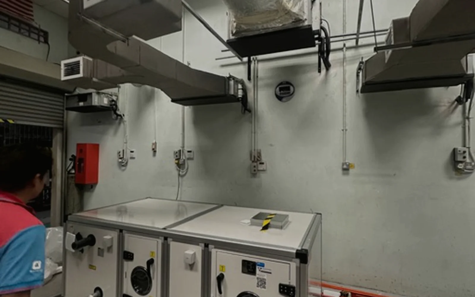 Mechanical room support work
